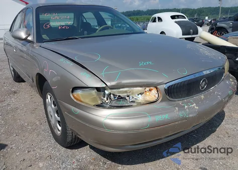 2002 Buick Century Custom из США, поврежденный, VIN 2G4WS52JX21155469